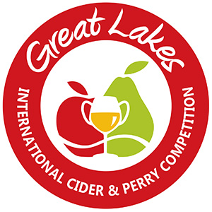 The logo for the great lakes international cider and perry competition.